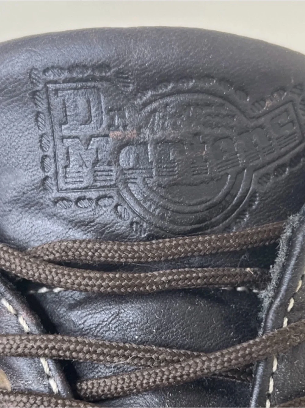 Dr. Martens Men's Dark Brown Leather Chukka Boots w/Yellow Stitching US 12M EU46